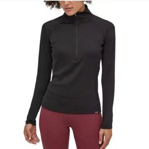Patagonia Women's Black Half-Zip Pullover